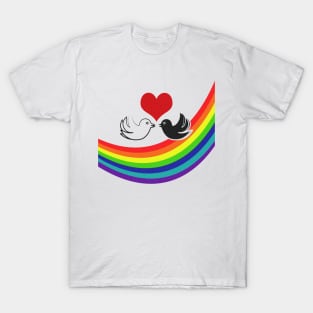 Rainbow Lovebirds T-Shirt